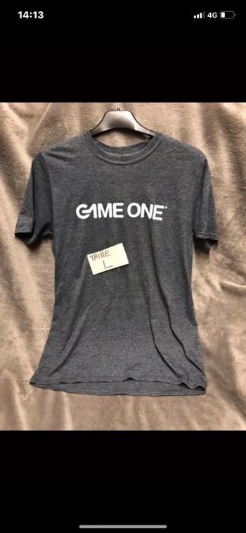 Tee shirt gris imprimé