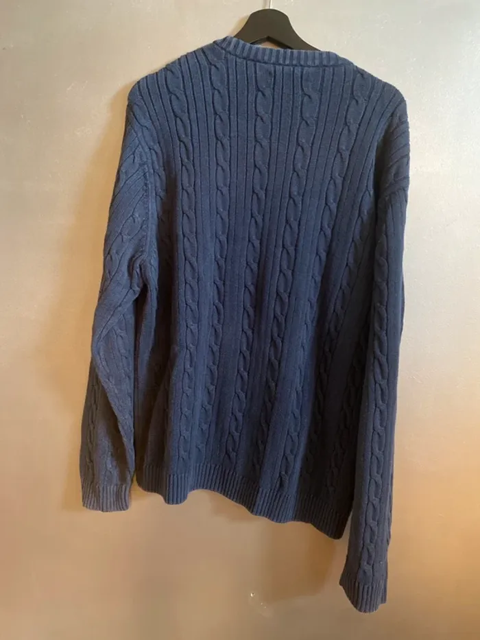 Pull Chaps maille XL bleu marine - photo numéro 4