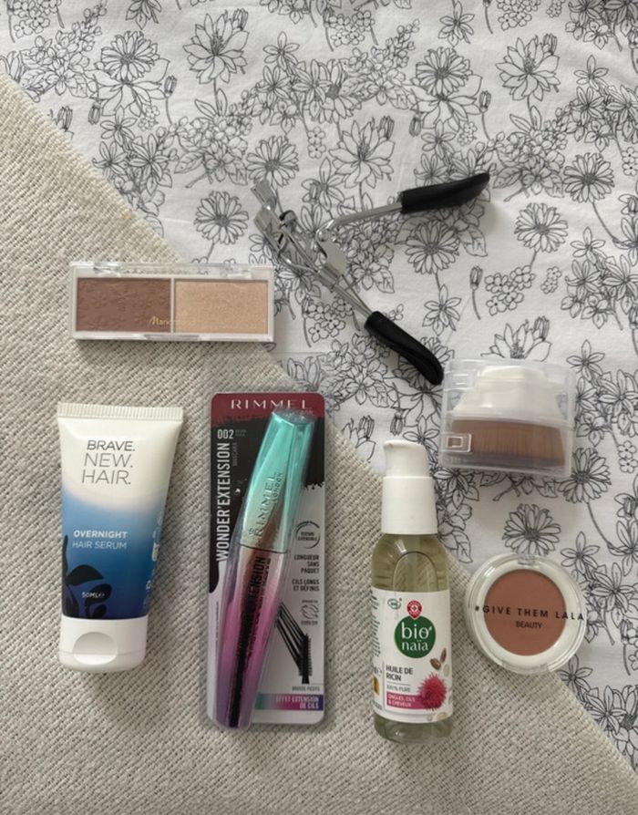 Lot de produits de soins