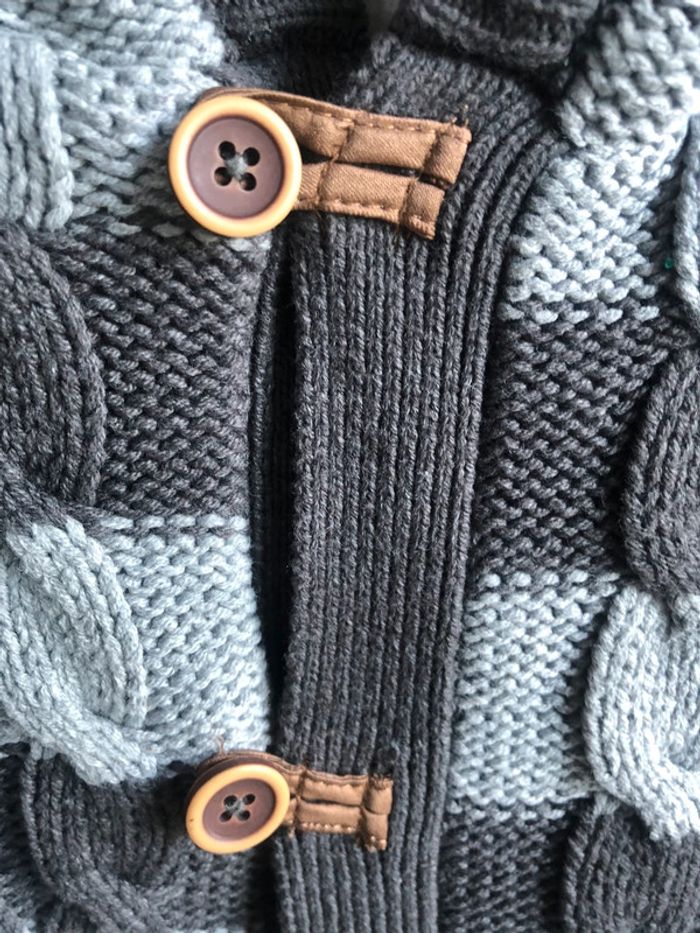 #blouson #veste #vestetricot #peluche #vertbaudet #14ans - photo numéro 3