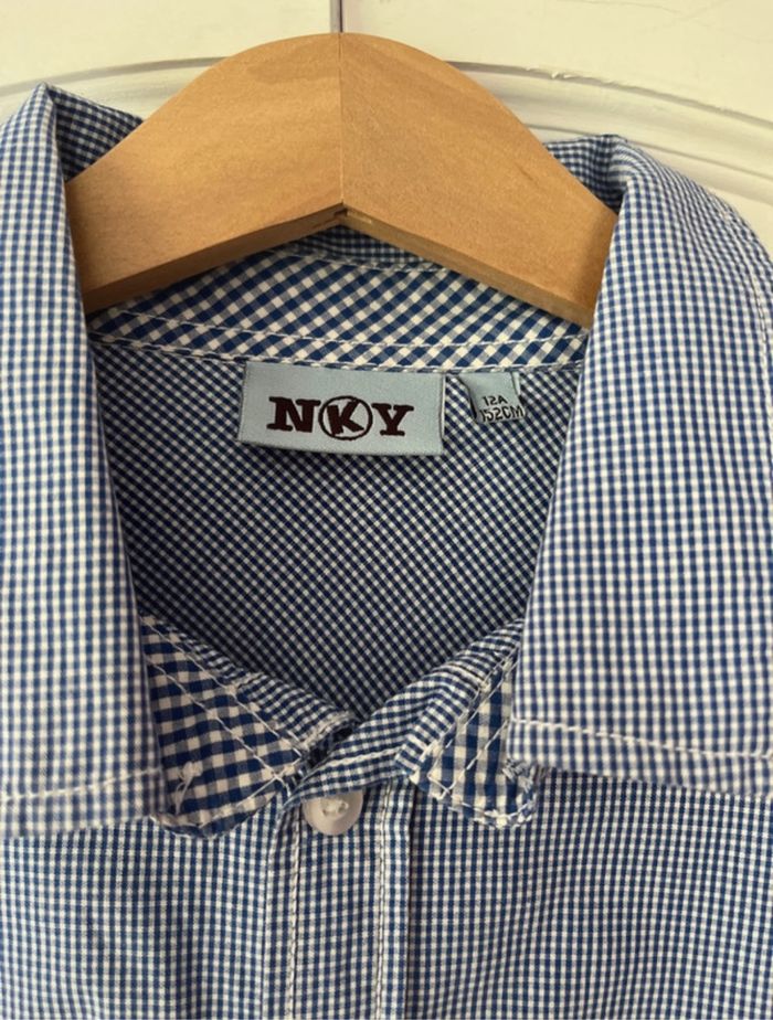 Chemise garçon 12 ans - Kiabi - Bleu chic - photo numéro 2