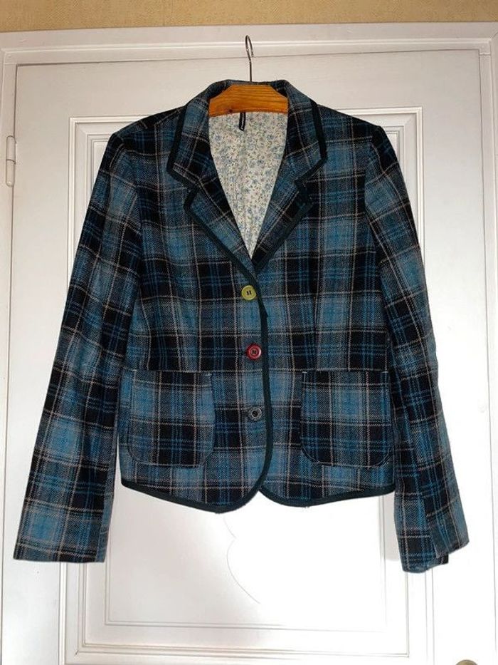 Veste écossaise naf naf
