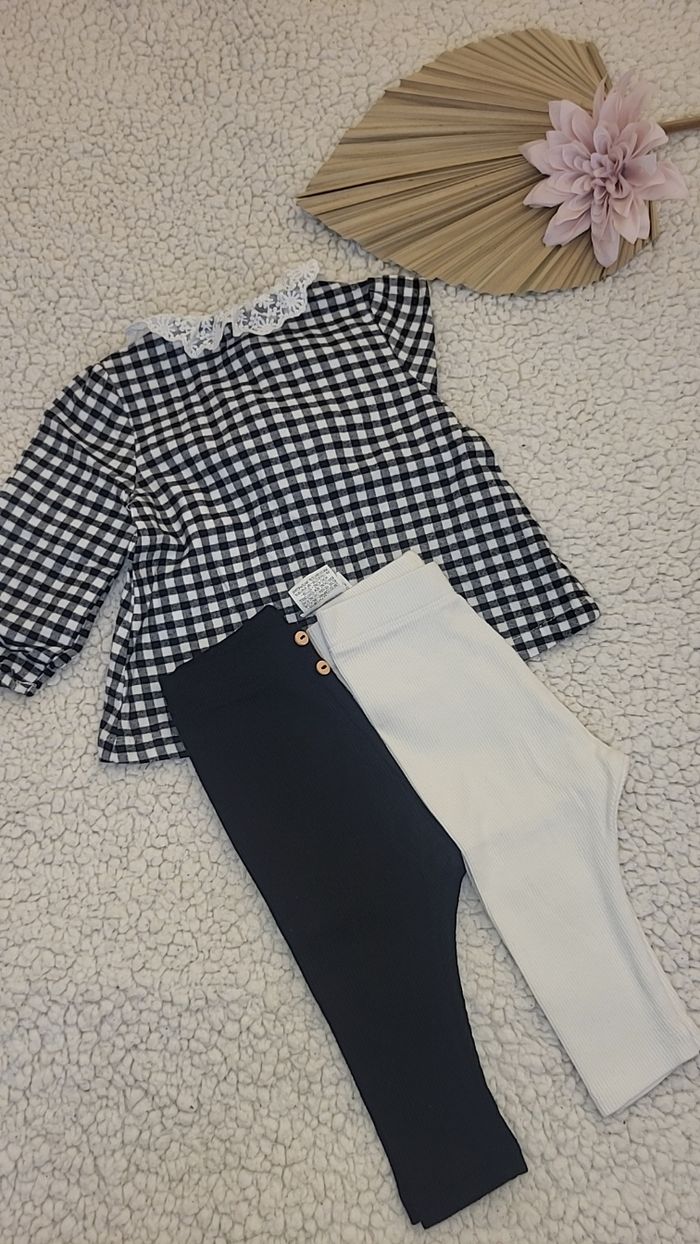 Haut + 2 leggings