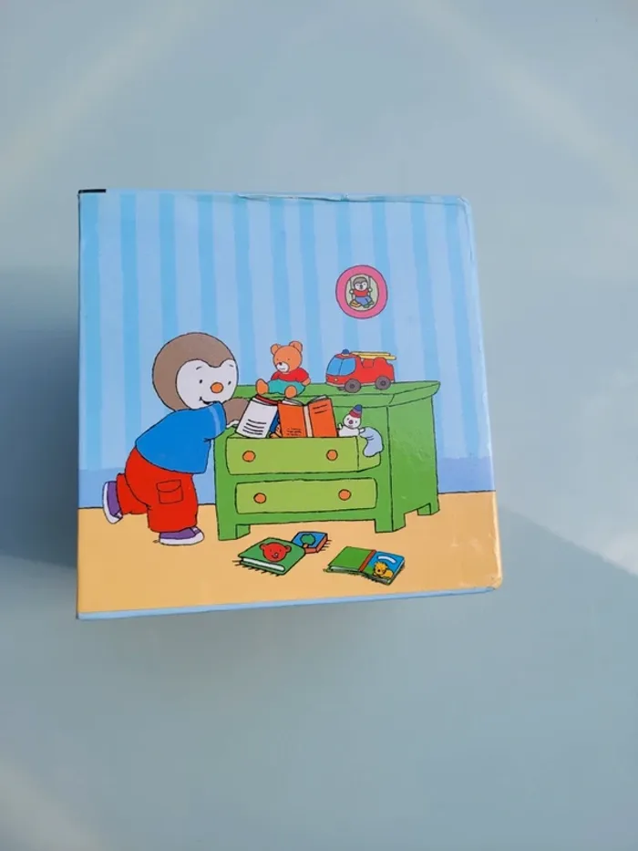 Coffret T'choupi 🩷 Ma petite Bibliothèque 🩵 6 petits livres pour dire Je t'aime - photo numéro 6