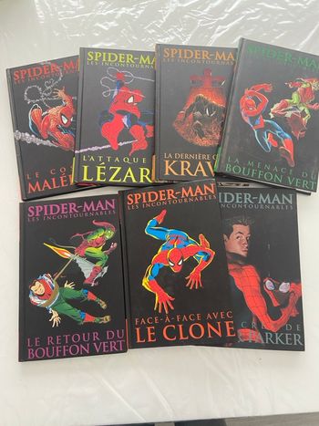 Lot de 7 Livres – Spider-Man : Les Incontournables