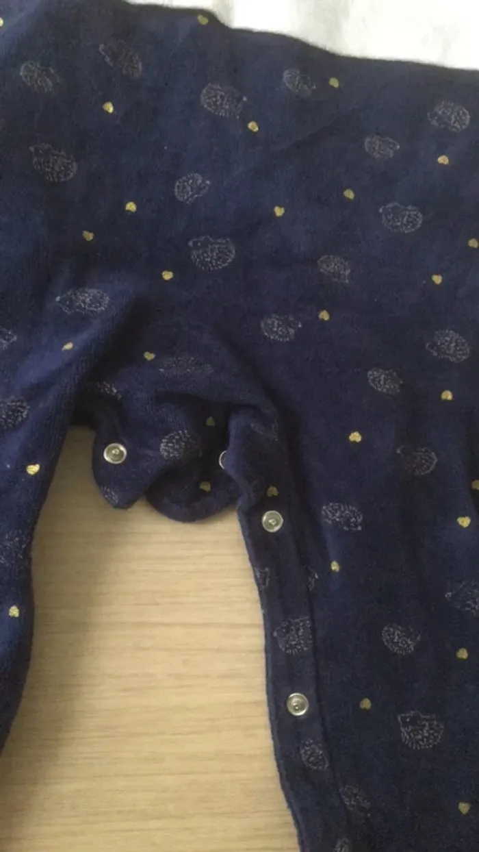 Pyjama 1 pièce grenouillère - photo numéro 3