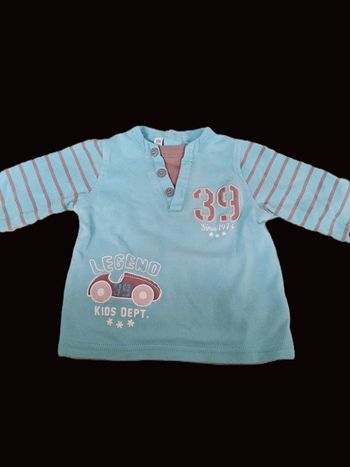 T-shirt manches longues 12 mois