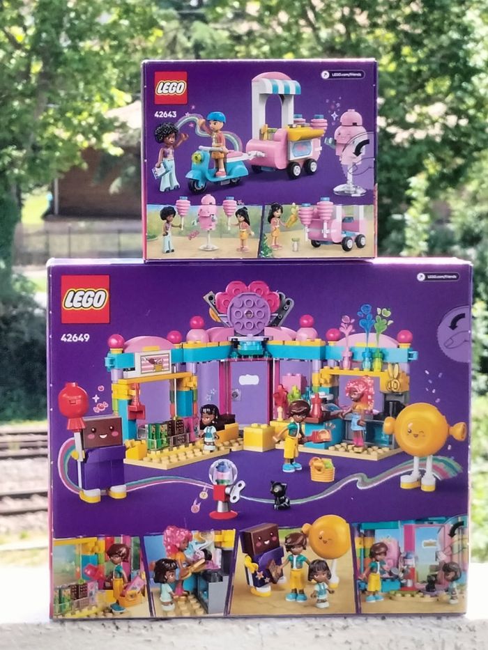 Lego Friends le stand barbe à papa et confiserie - photo numéro 3