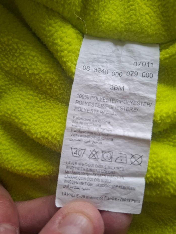 Imperméable molletonné 3 ans - photo numéro 7