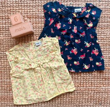 Lot blouses TAO 6mois / 68cm