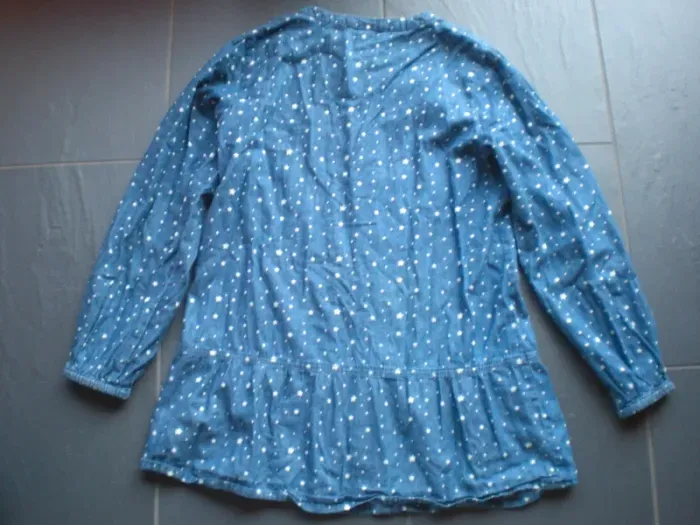 Tunique en jean's fille Tape à l'oeil 12 ans très bon état - photo numéro 4