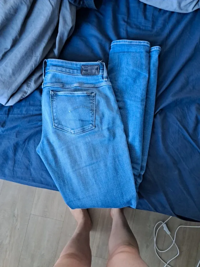 Jean slim taille basse - photo numéro 5