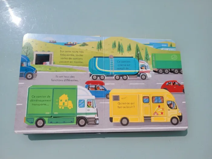 Livre Usborne, collection Coucou! 🚚 Le Camion 🚛 - photo numéro 6