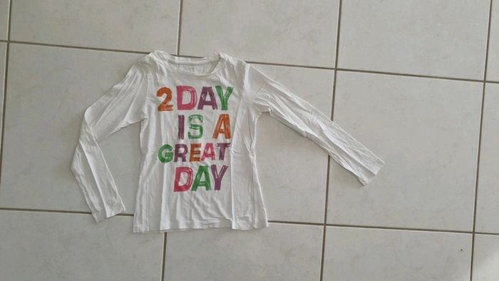 T-shirt ML fille Esprit 10 ans ch7