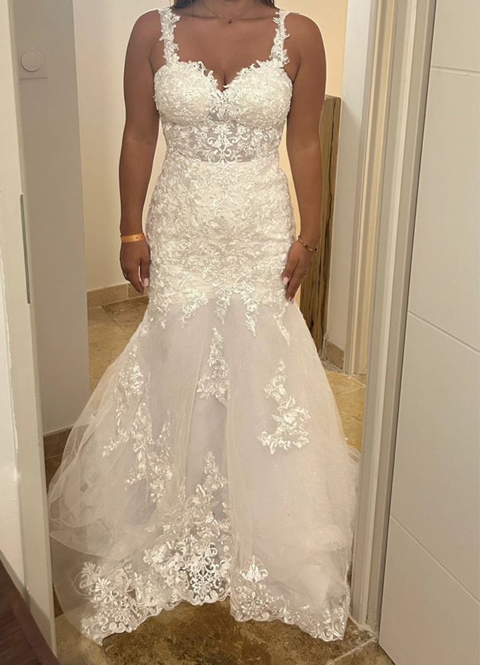 Robe de mariée + voile