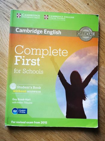 Cambridge English Complete first for schools