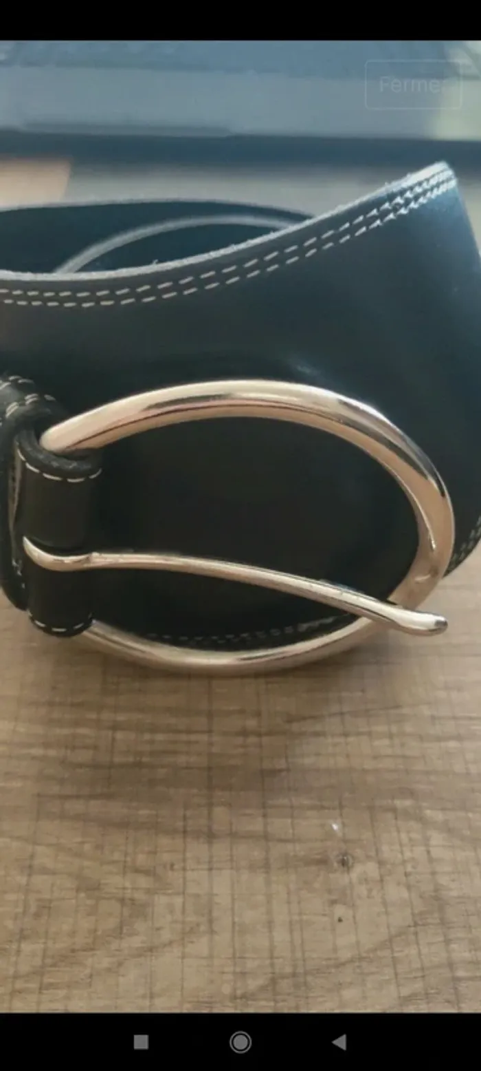 Ceinture en cuir femme - photo numéro 10