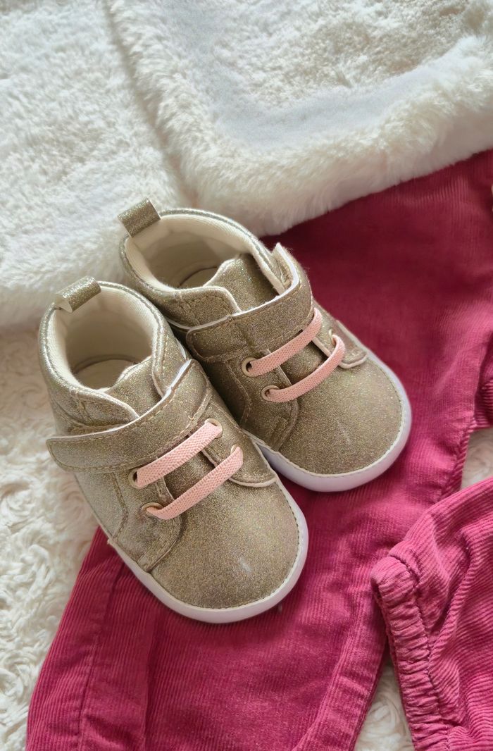 Ensemble fille pantalon hiver 6 mois - photo numéro 2