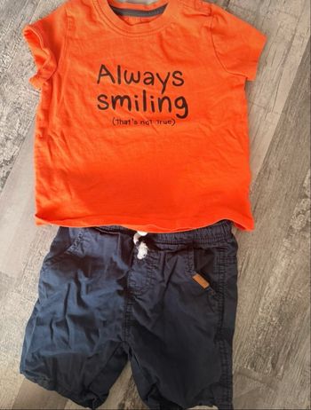 Ensemble été garçon 2 ans
