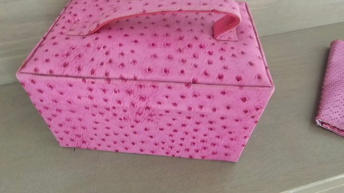 Lot de boîte à bijoux et pochette - photo numéro 7