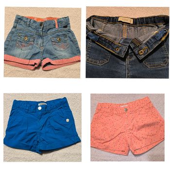 Lot de 4 shorts, 6 ans