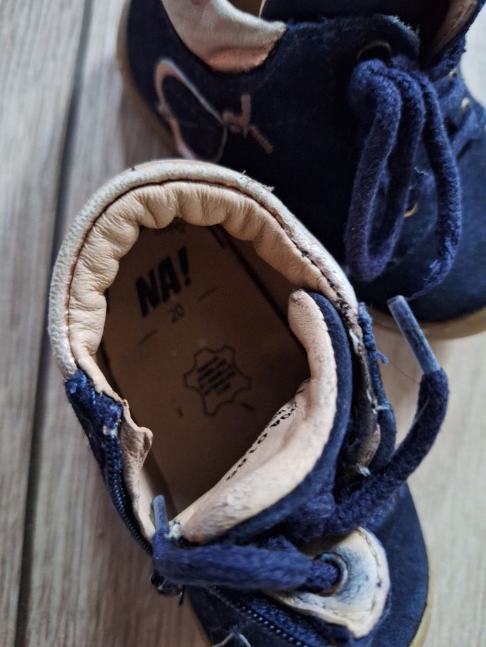 Bottines bébé fille bleues marines 20 - photo numéro 5