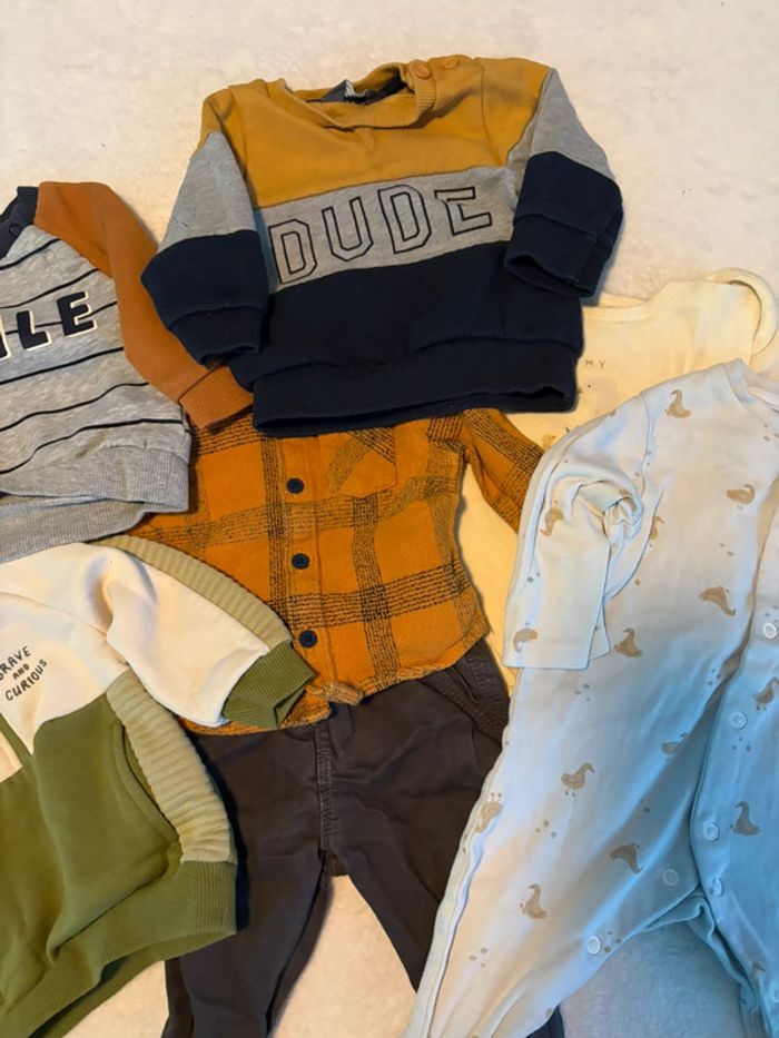 Lot 6 mois garçon Primark - Style & Confort - photo numéro 3