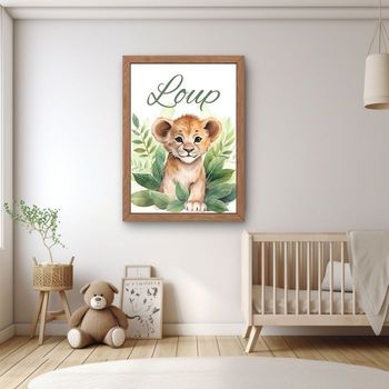 affiche prénom personnalisé