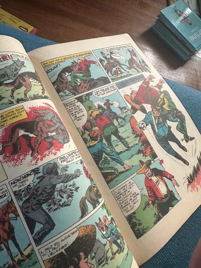 Magazine revue ancien Rintintin et Rusty 67 Zane Cannon bande dessinée bd - photo numéro 8