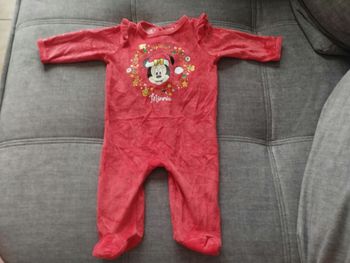 Pyjama noël Disney Minnie 6 mois