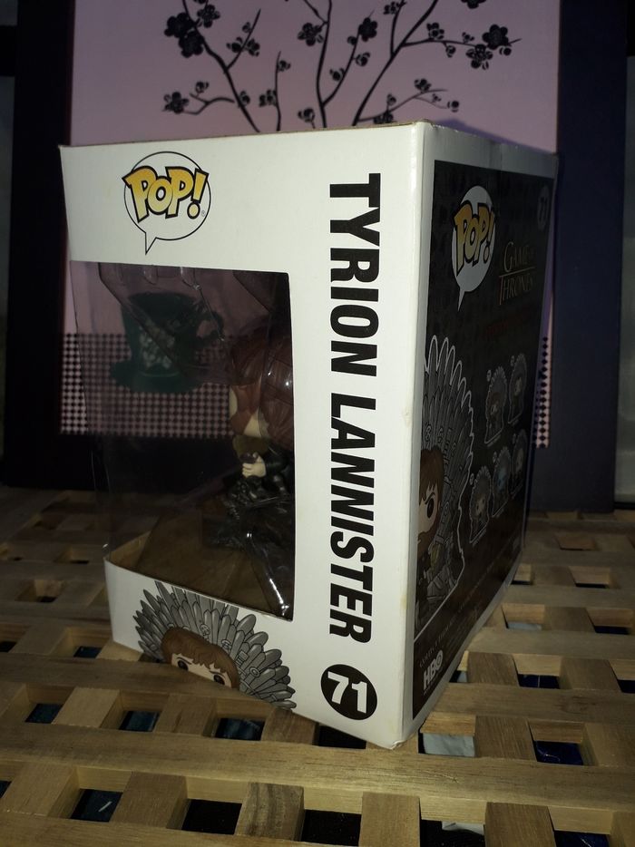 Funko Pop Game Of Thrones Tyrion Lannister sur le Throne # 71 - photo numéro 4