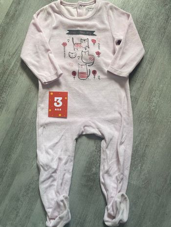 Pyjama fille 3 ans 