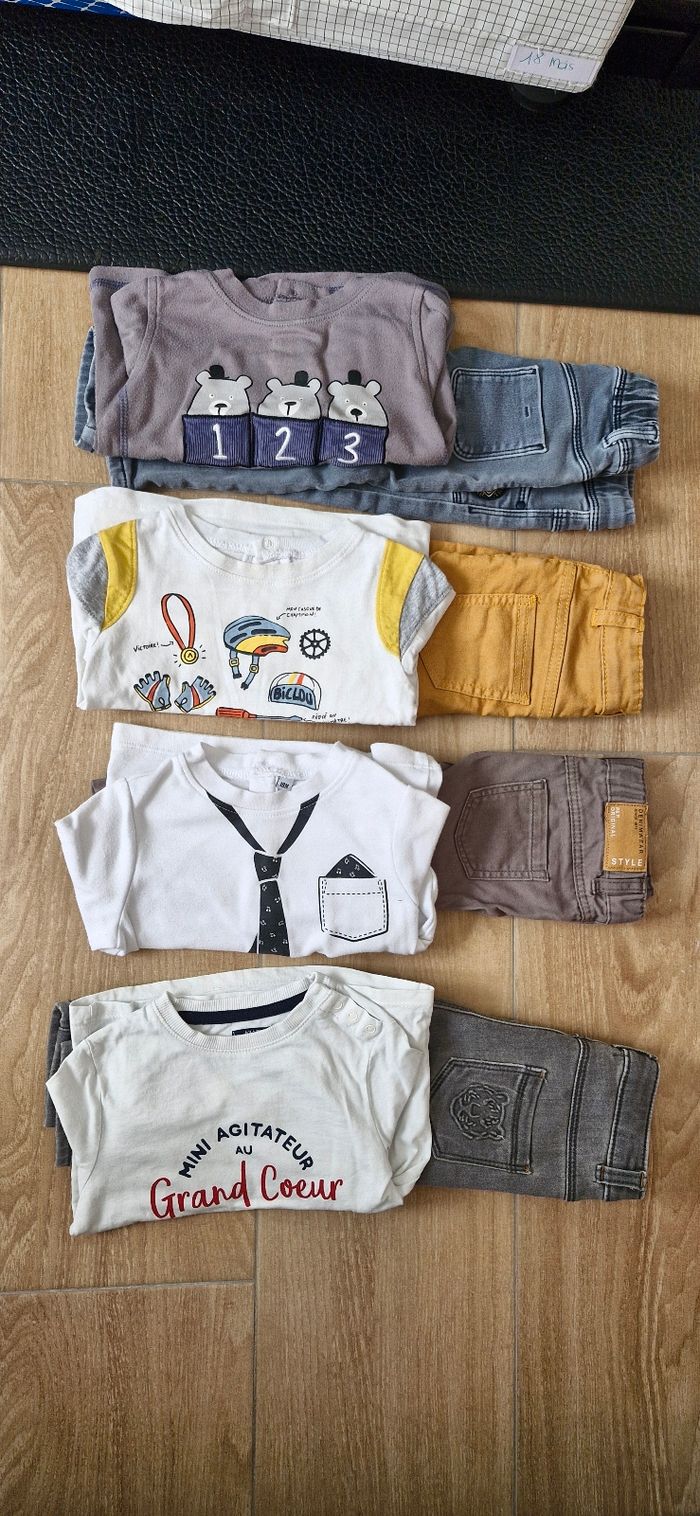 Lots vêtements garçon 18 mois - photo numéro 6