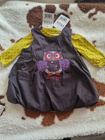 Ensemble body robe 3mois 