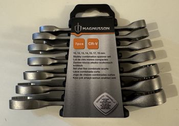 Clé mixte courte Magnusson - 7 pièces