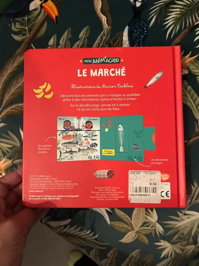Le marché mon animagier Auzou - photo numéro 2