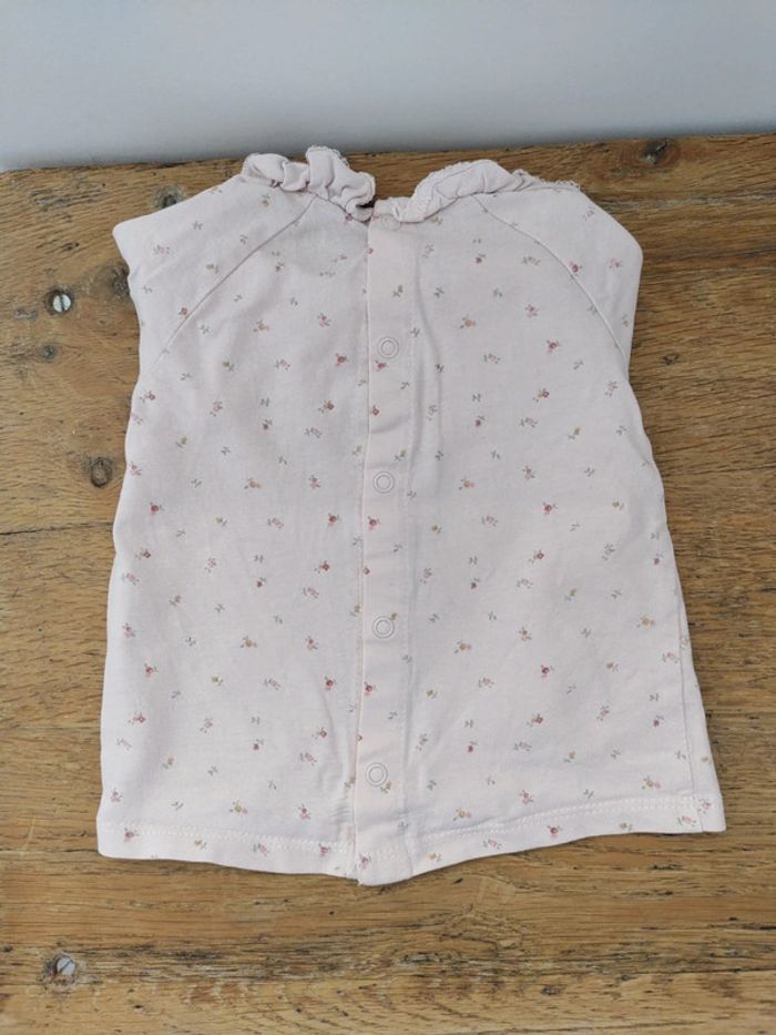 T-shirt manches longue 6 mois 63-69cm - photo numéro 3