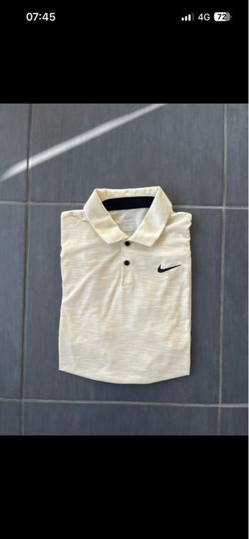 Polo tshirt Nike Homme Sport Orange Jaune M Dry Fit