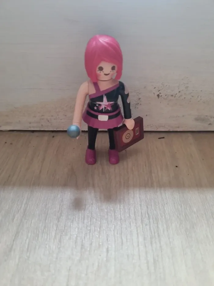 Playmobil chanteuse