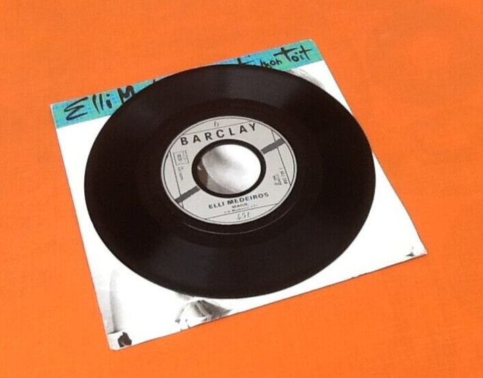 Vinyle 45 tours Elli Medeiros Toi mon toit - photo numéro 2
