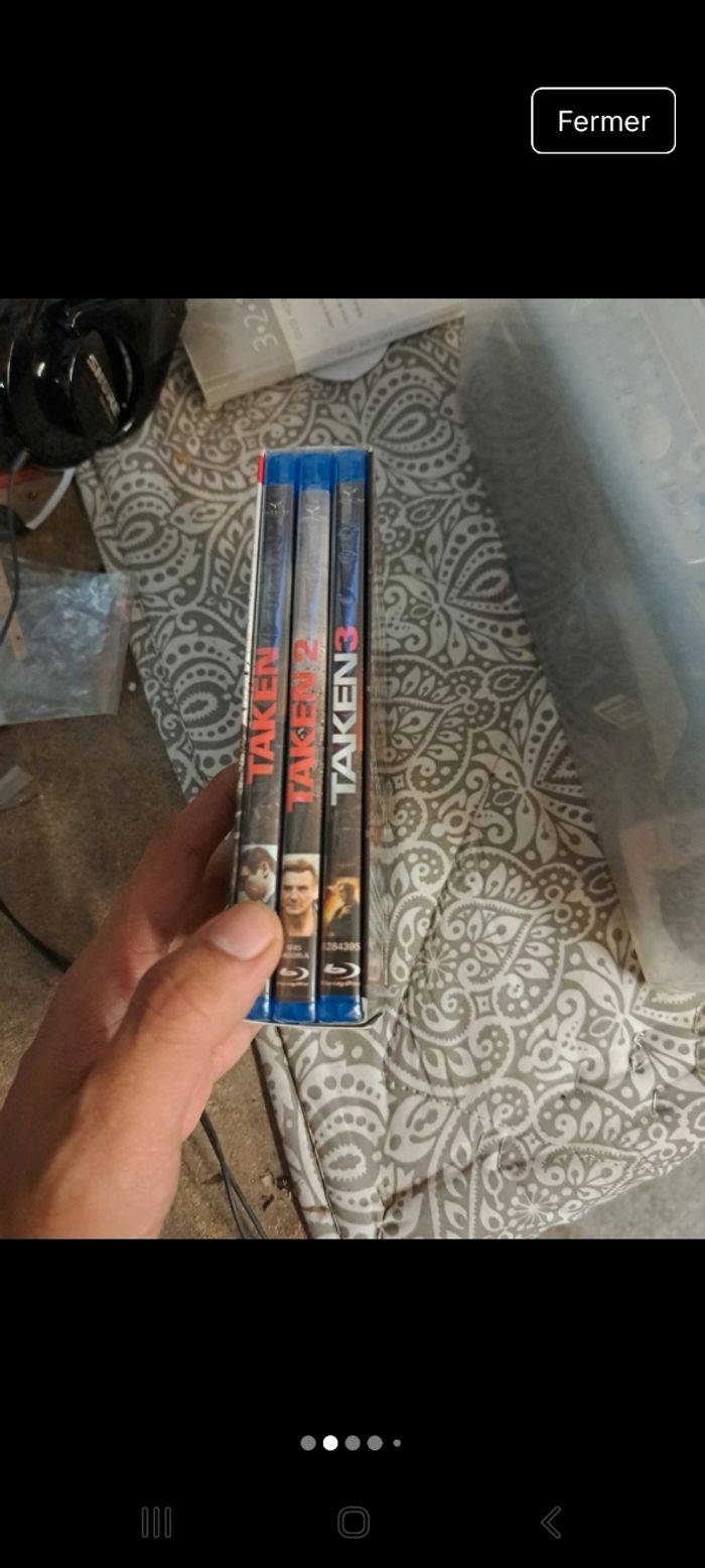 L'intégrale taken la trilogie film Liam neeson Blu-Ray - photo numéro 2