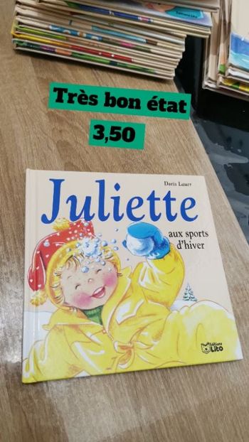 Juliette au sports d'hiver