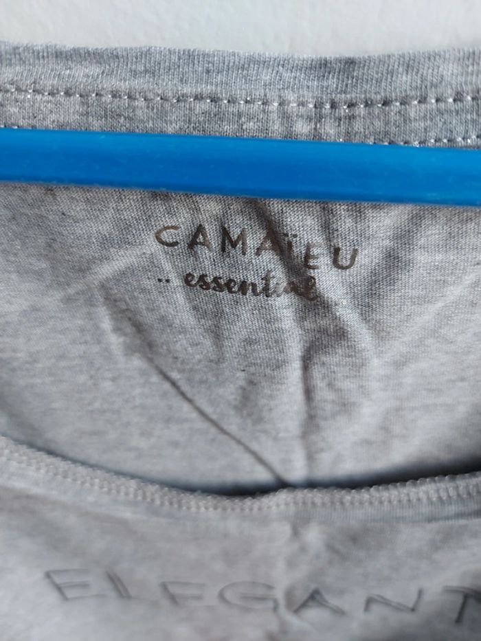 Tee-shirt camaïeu "élégante " taille xxl - photo numéro 2