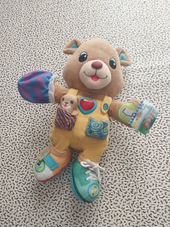 Ours éducatif interactif VTech – Gaspard 1,2,3 habille-moi