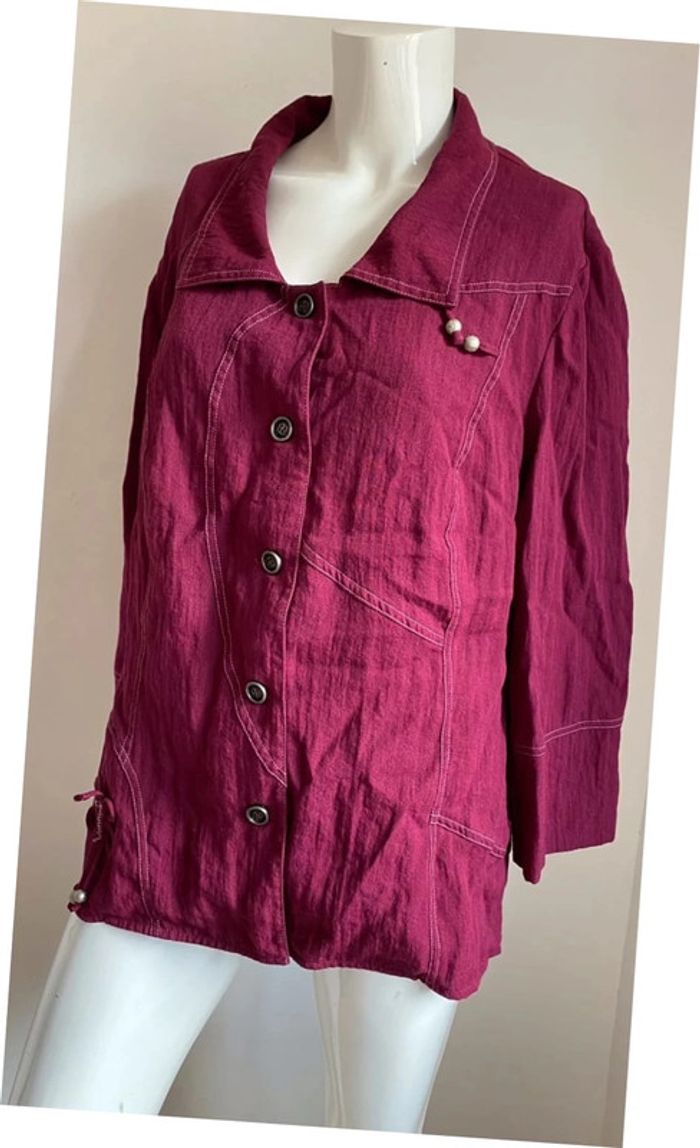 Chemise rose Christine Laure taille 50