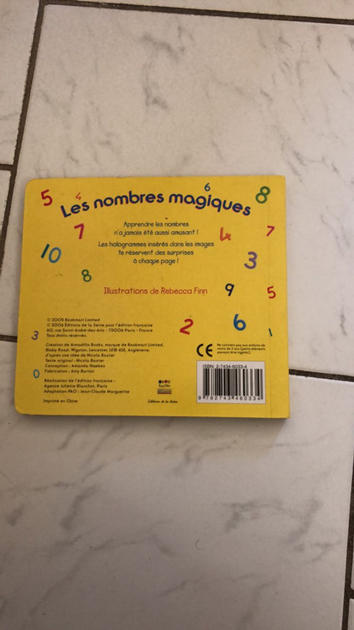 Livre « Les nombres magiques « - photo numéro 3