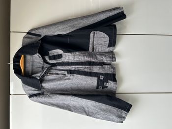 Gilet gris à épaulettes un point c'est tout - Taille XXL
