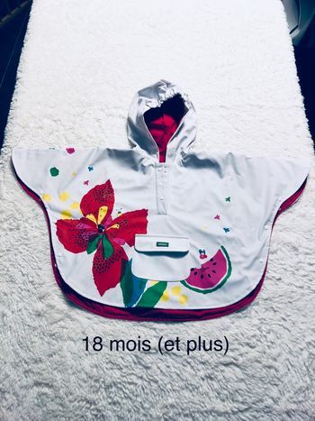 Pèlerine poncho imperméable pluie Catimini