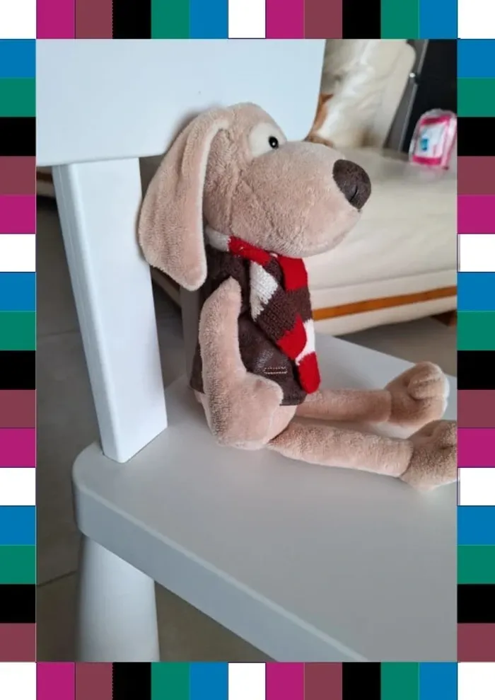 Peluche chien - photo numéro 3