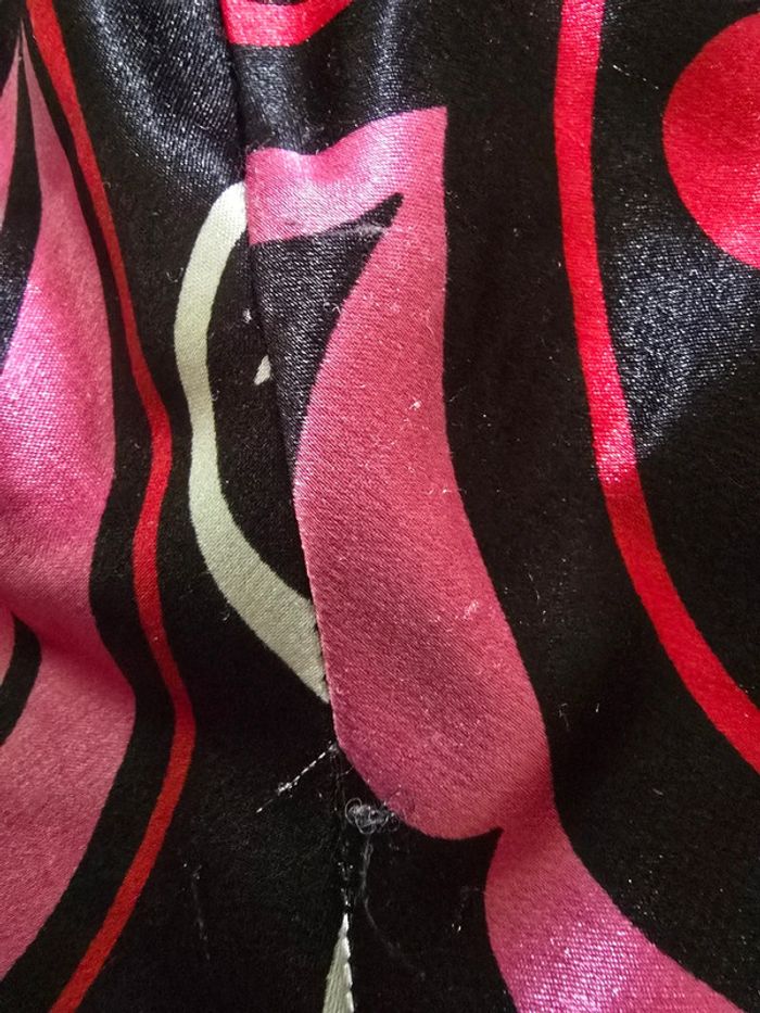 Robe foulard asymétrique 🍒vintage 90🍒taille 44 - photo numéro 9